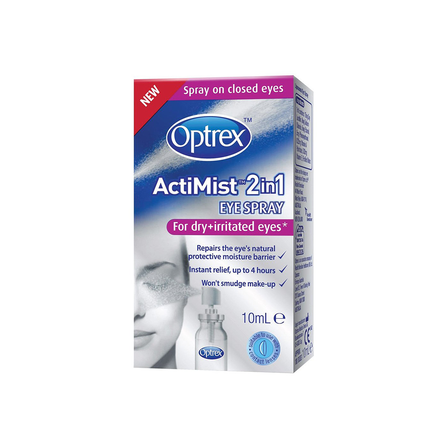 ACTIMIST 2 IN 1 FOR DRY AND IRRITATED EYES EYE SPRAY 10 ML - GSG Pharma